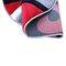 Flash Furniture Red 5' x 5' Modern Plush Abstract Area Rug KP-RG952-55-RD-GG - alternate 4